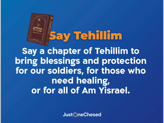 "Say Tehillim" Flyer